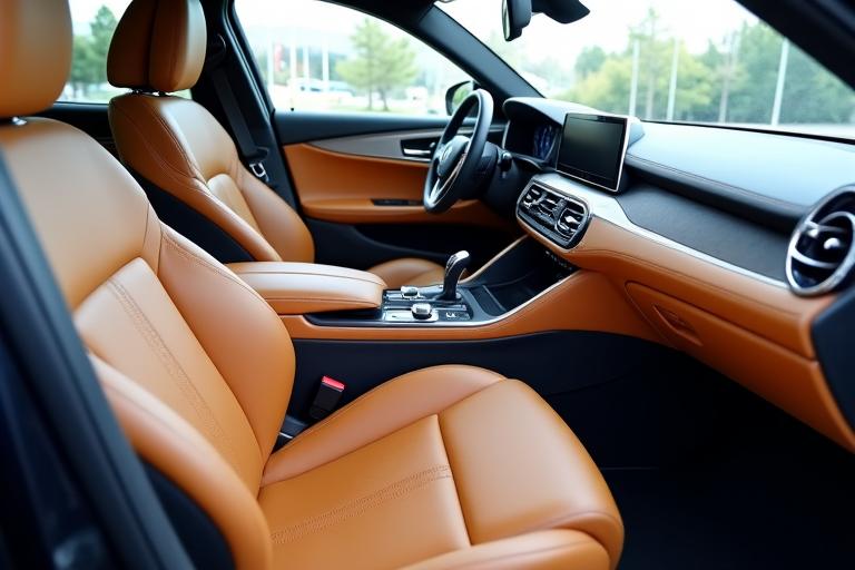 Der gleiche Innenraum, makellos sauber und aufgeräumt.